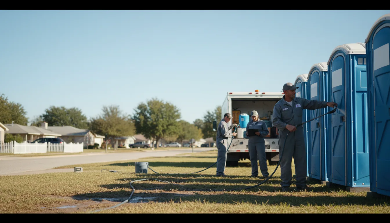 Long-Term Portable Toilet Rental in Port Royal, VA near me